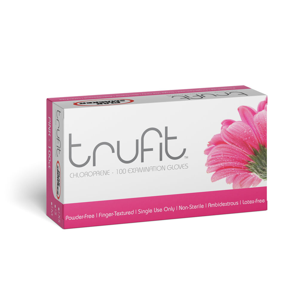 trufit-chloroprene-gloves-pink-100ct Young Innovations